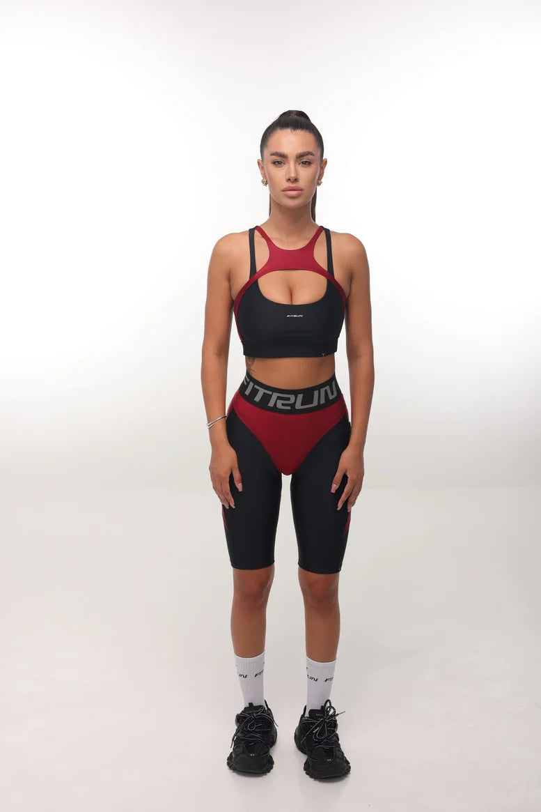Sportiniai Biker šortai „Total Wine“ Push-Up