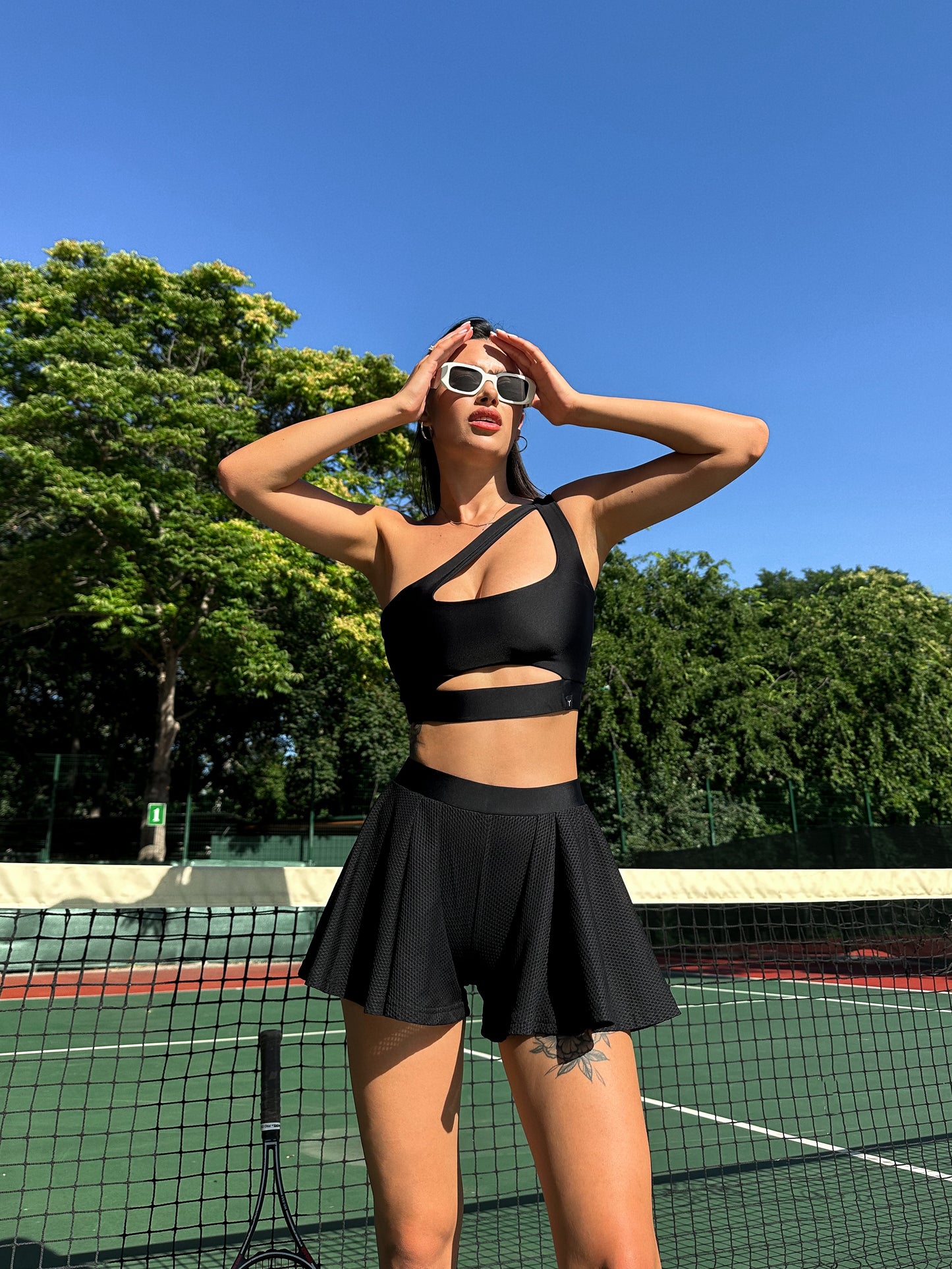 Sportinis sijonas-šortai „Black“
