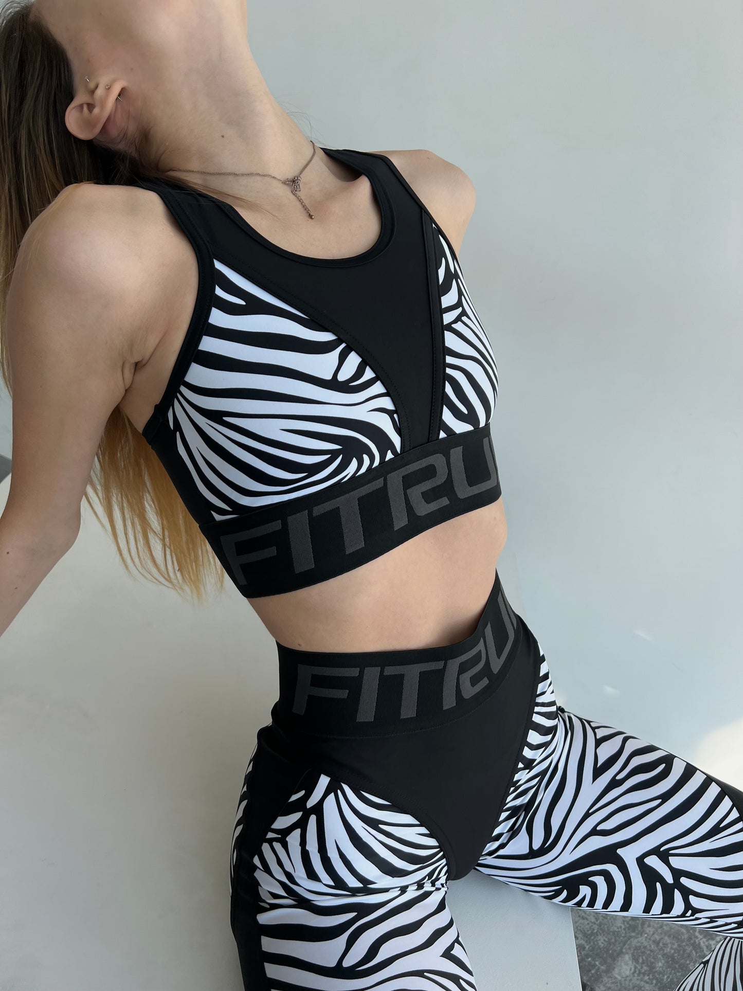 Sportinės tamprės „Zebra“ Push up
