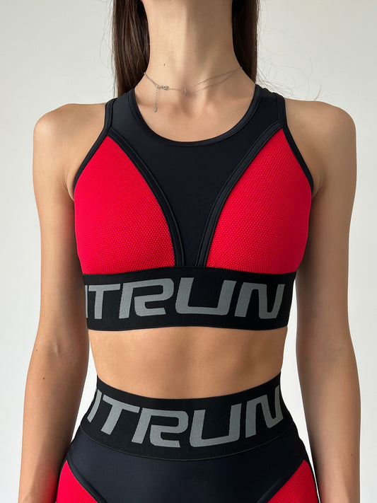 Sportinis topas „Total Red Relief“