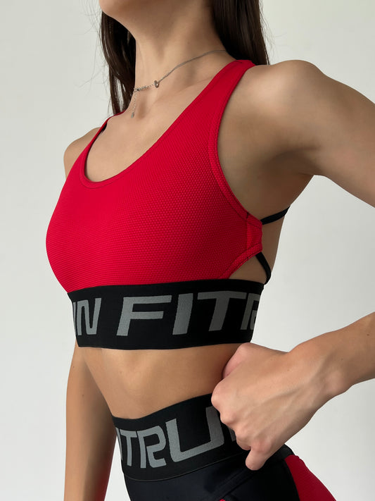 Sportinis topas „Total Red Relief X“